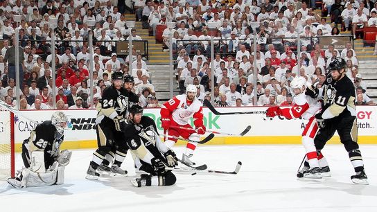 Pulock's heroics bring back great memories for Penguins' Scuderi taken in Columbus, Ohio (Penguins)